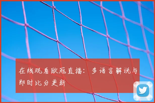 在线观看欧冠直播：多语言解说与即时比分更新